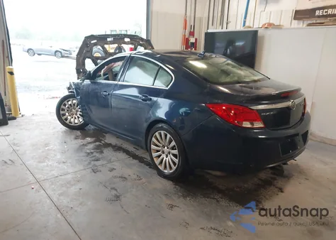 2011 Buick Regal Cxl Russelsheim из США, поврежденный, VIN W04GS5EC0B1032804